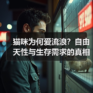 猫咪为何爱流浪?自由天性与生存需求的真相(图2) 猫咪为何爱流浪?自由天性与生存需求的真相(图2)