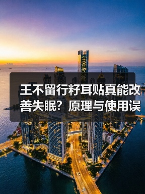 王不留行籽耳贴真能改善失眠?原理与使用误区全解析(图2) 王不留行籽耳贴真能改善失眠?原理与使用误区全解析(图2)