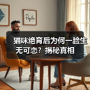 猫咪绝育后为何一脸生无可恋?揭秘真相(图1) 猫咪绝育后为何一脸生无可恋?揭秘真相(图1)