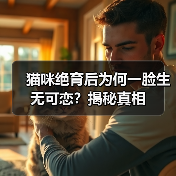 猫咪绝育后为何一脸生无可恋?揭秘真相(图2) 猫咪绝育后为何一脸生无可恋?揭秘真相(图2)
