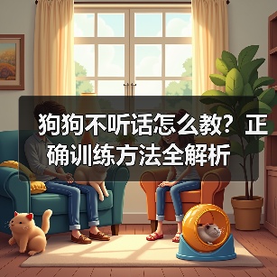 狗狗不听话怎么教?正确训练方法全解析(图1) 狗狗不听话怎么教?正确训练方法全解析(图1)