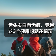 舌头发白有齿痕,竟是这3个健康问题在暗示?(图4) 舌头发白有齿痕,竟是这3个健康问题在暗示?(图4)