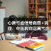 心脾亏虚信号自查+调理：中医教你远离气血
