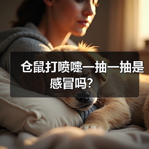 仓鼠打喷嚏一抽一抽是感冒吗？(图1)