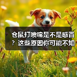 仓鼠打喷嚏是不是感冒？这些原因你可能不知道(图4)