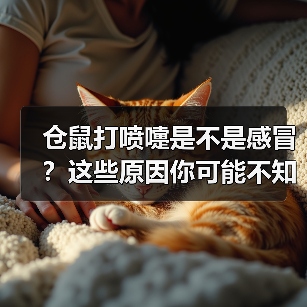 仓鼠打喷嚏是不是感冒？这些原因你可能不知道(图2)