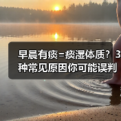 早晨有痰=痰湿体质?3种常见原因你可能误判了(图4) 早晨有痰=痰湿体质?3种常见原因你可能误判了(图4)