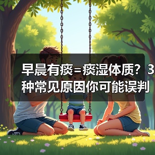 早晨有痰=痰湿体质?3种常见原因你可能误判了(图3) 早晨有痰=痰湿体质?3种常见原因你可能误判了(图3)
