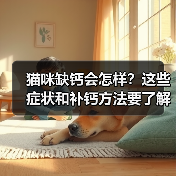 猫咪缺钙会怎样?这些症状和补钙方法要了解(图1) 猫咪缺钙会怎样?这些症状和补钙方法要了解(图1)