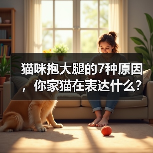 猫咪抱大腿的7种原因,你家猫在表达什么?(图3) 猫咪抱大腿的7种原因,你家猫在表达什么?(图3)