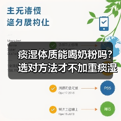 痰湿体质能喝奶粉吗?选对方法才不加重痰湿(图3) 痰湿体质能喝奶粉吗?选对方法才不加重痰湿(图3)