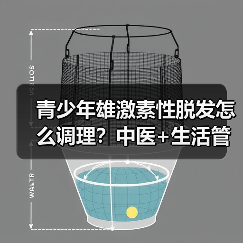 青少年雄激素性脱发怎么调理?中医+生活管理全攻略(图4) 青少年雄激素性脱发怎么调理?中医+生活管理全攻略(图4)