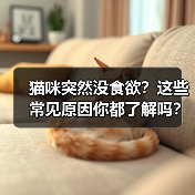 猫咪突然没食欲?这些常见原因你都了解吗?(图1) 猫咪突然没食欲?这些常见原因你都了解吗?(图1)
