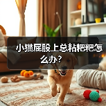小猫屁股上总粘粑粑怎么办?(图3) 小猫屁股上总粘粑粑怎么办?(图3)