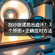 刮痧拔罐后出虚汗?3个原因+正确应对方法(图2) 刮痧拔罐后出虚汗?3个原因+正确应对方法(图2)