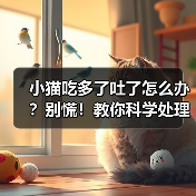 小猫吃多了吐了怎么办？别慌！教你科学处理(图4)