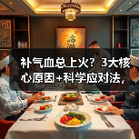 补气血总上火?3大核心原因+科学应对法,让你补得舒服不上火(图1) 补气血总上火?3大核心原因+科学应对法,让你补得舒服不上火(图1)