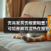 舌苔发黄舌根更明显?可能是脾胃湿热在报警(图2) 舌苔发黄舌根更明显?可能是脾胃湿热在报警(图2)