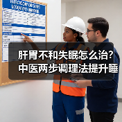 肝胃不和失眠怎么治？中医两步调理法提升睡