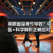 黑眼圈是肾亏导致？中医+科学解析正确应对
