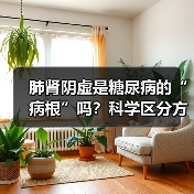 肺肾阴虚是糖尿病的“病根”吗?科学区分方法来了(图2) 肺肾阴虚是糖尿病的“病根”吗?科学区分方法来了(图2)