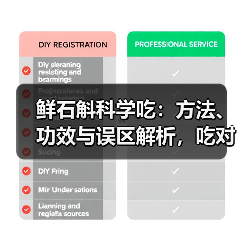 鲜石斛科学吃：方法、功效与误区解析，吃对