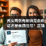 舌头两侧有瘀斑是血瘀证还是疾病信号?正确应对方法来了(图4) 舌头两侧有瘀斑是血瘀证还是疾病信号?正确应对方法来了(图4)
