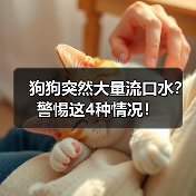 狗狗突然大量流口水?警惕这4种情况!(图2) 狗狗突然大量流口水?警惕这4种情况!(图2)