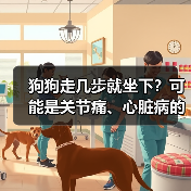 狗狗走几步就坐下?可能是关节痛、心脏病的信号(图4) 狗狗走几步就坐下?可能是关节痛、心脏病的信号(图4)