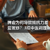 脾虚为何导致抵抗力差爱发痧？3招中医调理