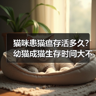 猫咪患猫瘟存活多久?幼猫成猫生存时间大不同(图3) 猫咪患猫瘟存活多久?幼猫成猫生存时间大不同(图3)