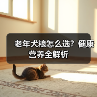 老年犬粮怎么选?健康营养全解析(图1) 老年犬粮怎么选?健康营养全解析(图1)