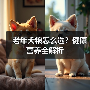 老年犬粮怎么选?健康营养全解析(图4) 老年犬粮怎么选?健康营养全解析(图4)