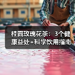桂圆玫瑰花茶:3个健康益处+科学饮用指南(图4) 桂圆玫瑰花茶:3个健康益处+科学饮用指南(图4)
