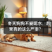 冬天狗狗不爱喝水,后果真的这么严重?(图2) 冬天狗狗不爱喝水,后果真的这么严重?(图2)