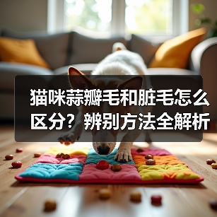 猫咪蒜瓣毛和脏毛怎么区分?辨别方法全解析(图4) 猫咪蒜瓣毛和脏毛怎么区分?辨别方法全解析(图4)