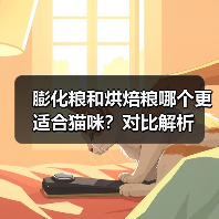 膨化粮和烘焙粮哪个更适合猫咪?对比解析(图2) 膨化粮和烘焙粮哪个更适合猫咪?对比解析(图2)