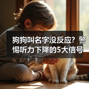 狗狗叫名字没反应?警惕听力下降的5大信号(图1) 狗狗叫名字没反应?警惕听力下降的5大信号(图1)
