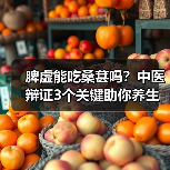 脾虚能吃桑葚吗?中医辩证3个关键助你养生(图4) 脾虚能吃桑葚吗?中医辩证3个关键助你养生(图4)