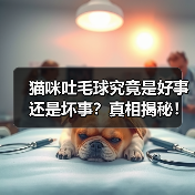 猫咪吐毛球究竟是好事还是坏事？真相揭秘！