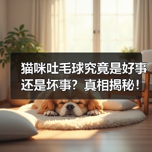 猫咪吐毛球究竟是好事还是坏事?真相揭秘!(图2) 猫咪吐毛球究竟是好事还是坏事?真相揭秘!(图2)