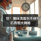 惊！猫咪清晨叫不停背后真相大揭秘