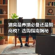 猫窝是养猫必备还是智商税?选购指南揭秘(图1) 猫窝是养猫必备还是智商税?选购指南揭秘(图1)