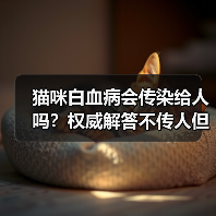 猫咪白血病会传染给人吗?权威解答不传人但传猫(图3) 猫咪白血病会传染给人吗?权威解答不传人但传猫(图3)