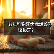 老年狗狗牙齿腐烂该不该拔牙?(图1) 老年狗狗牙齿腐烂该不该拔牙?(图1)