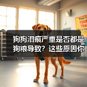 狗狗泪痕严重是否都是狗粮导致?这些原因你可能忽视了(图3) 狗狗泪痕严重是否都是狗粮导致?这些原因你可能忽视了(图3)