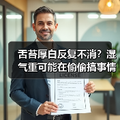 舌苔厚白反复不消?湿气重可能在偷偷搞事情(图1) 舌苔厚白反复不消?湿气重可能在偷偷搞事情(图1)