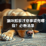 猫咪搬家注意事项有哪些?必看清单(图2) 猫咪搬家注意事项有哪些?必看清单(图2)
