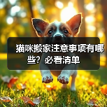 猫咪搬家注意事项有哪些?必看清单(图1) 猫咪搬家注意事项有哪些?必看清单(图1)
