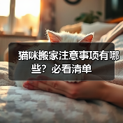 猫咪搬家注意事项有哪些?必看清单(图4) 猫咪搬家注意事项有哪些?必看清单(图4)